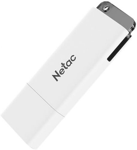 Флешка Netac 32GB U185 USB3.0 белый (NT03U185N-032G-30WH)