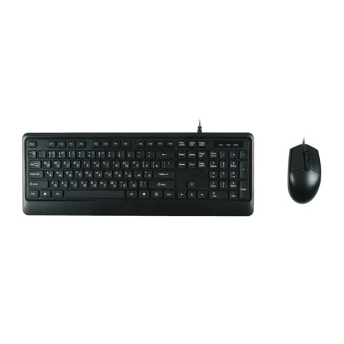 Комплект клавиатура+мышь проводные Foxline MK120