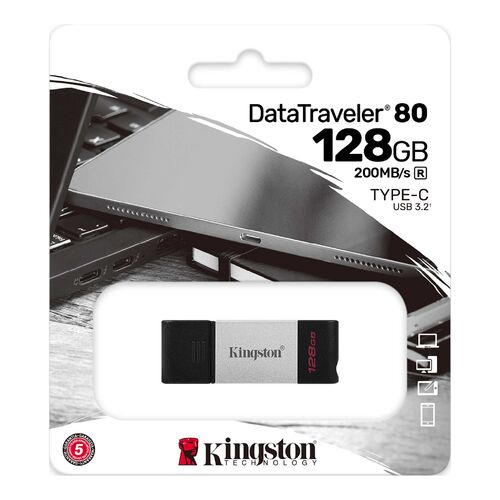Флеш-накопитель Kingston DataTraveler 80 128GB (DT80/128GB)