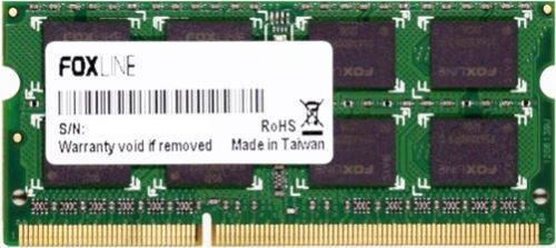 Оперативная память Foxline 16GB SO-DIMM DDR4 (1x16Gb) 2400Mhz (FL2400D4S17-16G)