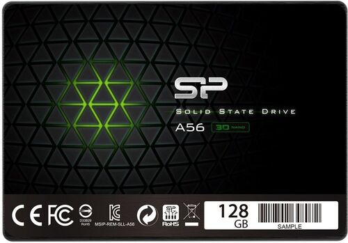 SSD-диск Silicon Power Ace A56 128Gb 2.5" SATA III 3D TLC (SP128GbSS3A56B25)
