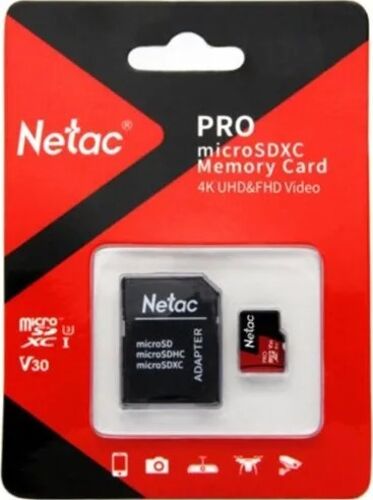 Карта памяти Netac 32GB microSDXC P500 Extreme Pro (NT02P500PRO-032G-R)