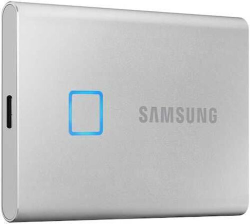 Внешний SSD-диск Samsung 2Tb T7 Touch USB 3.2 Gen 2 Type-C (MU-PC2T0S/WW)