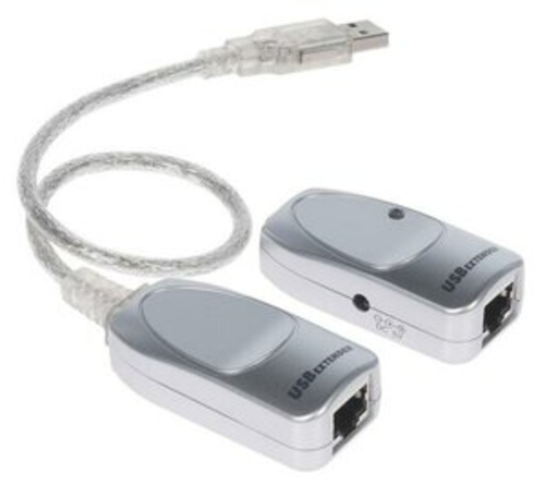 Удлинитель Aten USB по кабелю Cat 5 (60м) UCE60-AT