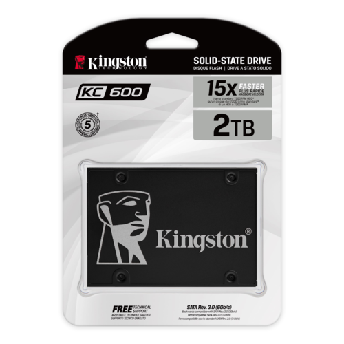 SSD Накопитель Kingston KC600 2048GB (SKC600/2048G)