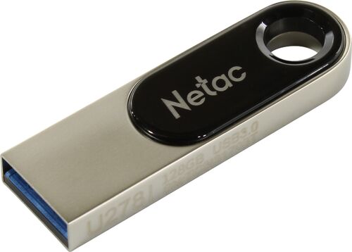 Флешка Netac 128GB U278 USB3.0 металл/матовый (NT03U278N-128G-30PN)