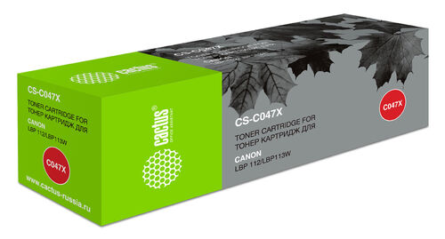 Картридж лазерный Cactus CS-C047X черный (4000стр.)