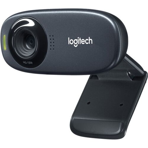 Веб-камера Logitech HD Webcam C310, USB 2.0, 1280*720, 5Mpix foto, Mic, Black (960-001065)