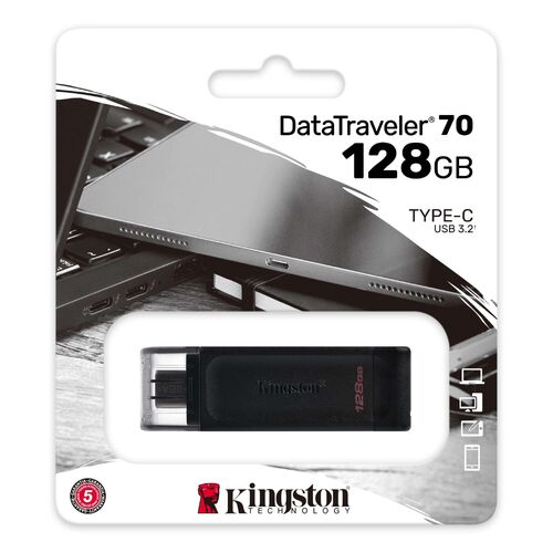 Флеш-накопитель Kingston DataTraveler 70 128GB (DT70/128GB)