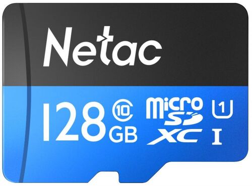 Карта памяти Netac 128GB SDXC P500 (NT02P500STN-128G-R)