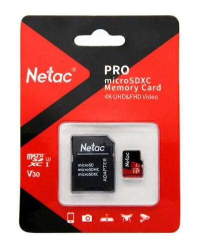 Карта памяти Netac 128GB microSDXC P500 Extreme Pro (NT02P500PRO-128G-R)