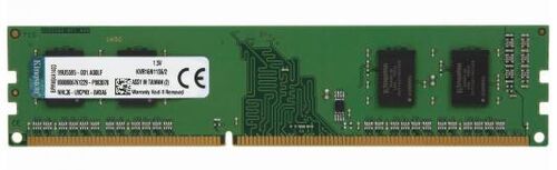 Оперативная память Kingston ValueRAM 2GB DIMM DDR3 (1x2GB) 1600MHz (KVR16N11S6/2)