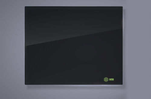 Доска стеклянная Cactus CS-GBD-120x150-BK стеклянная черный 120x150см стекло