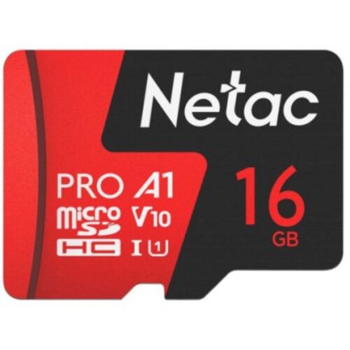 Карта памяти Netac (без адаптера) 16GB microSDHC P500 Extreme Pro (NT02P500PRO-016G-S)