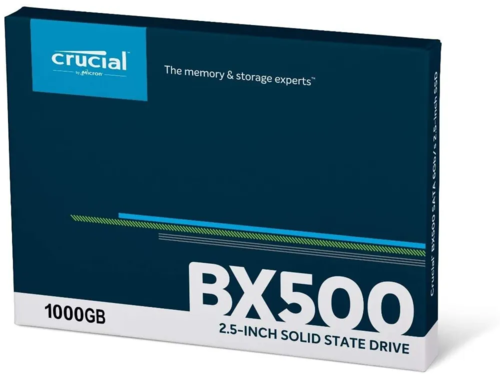 SSD-диск Crucial BX500 1Tb 2.5" 7mm SATA-III 3D TLC (CT1000BX500SSD1)
