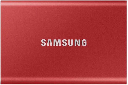 Внешний SSD диск Samsung T7 External 2Tb USB 3.2 Red (MU-PC2T0R/WW)