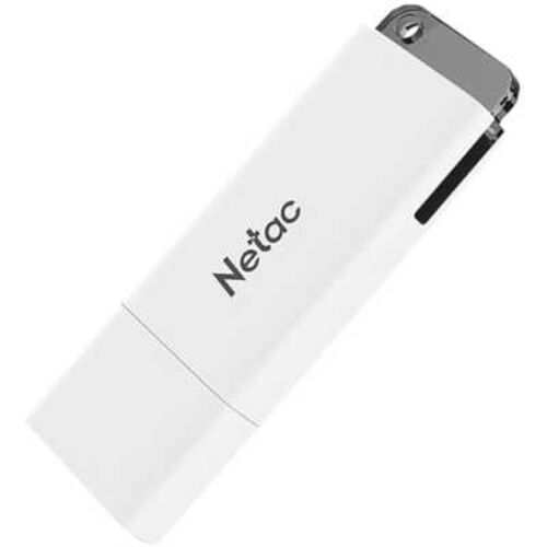 Флешка Netac 64GB U185 USB2.0 белый (NT03U185N-064G-20WH)