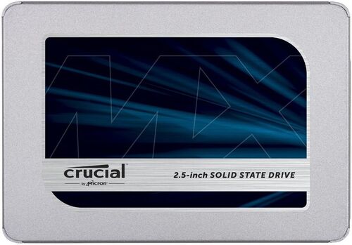 SSD-диск Crucial MX500 500Gb 2.5” 7mm SATA III 3D TLC (CT500MX500SSD1)