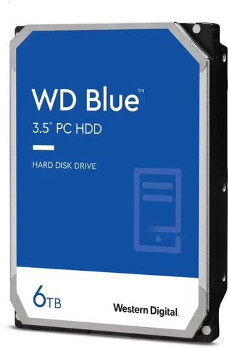 Жесткий диск Western Digital Blue 6ТБ 3.5" SATA III (WD60EZAZ)