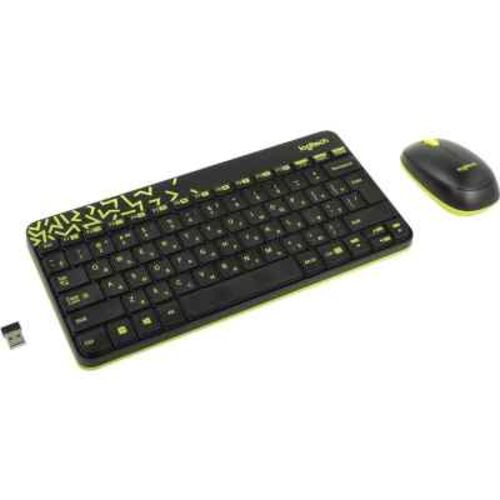 Клавиатура и мышь Logitech Wireless Combo MK240 беспроводные 920-008213