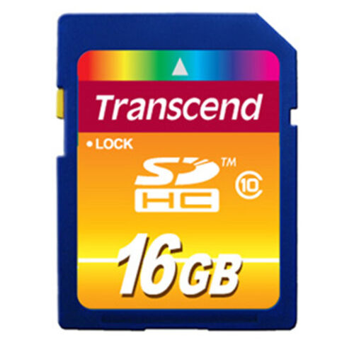 Карта памяти Transcend 16GB sdhc (Class 10) TS16GSDHC10