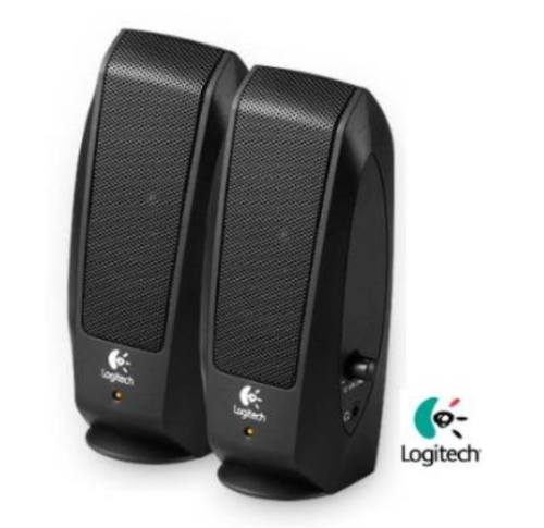Колонки Logitech S120 Black 2.0 Speaker System 980-000010