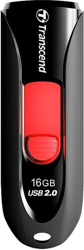 Флешка Transcend 16GB JetFlash 590 (Black/red) TS16GJF590K