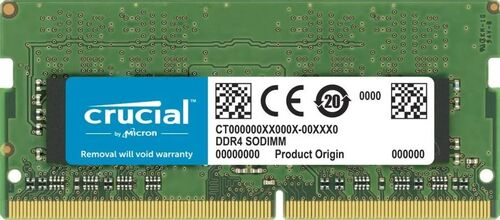 Оперативная память Crucial 32GB DDR4 SO-DIMM 3200MHz (PC4-25600) (CT32G4SFD832A)