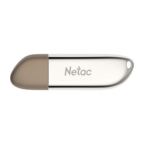 Флешка Netac 32GB U352 USB2.0 металл/бронзовый (NT03U352N-032G-20PN)