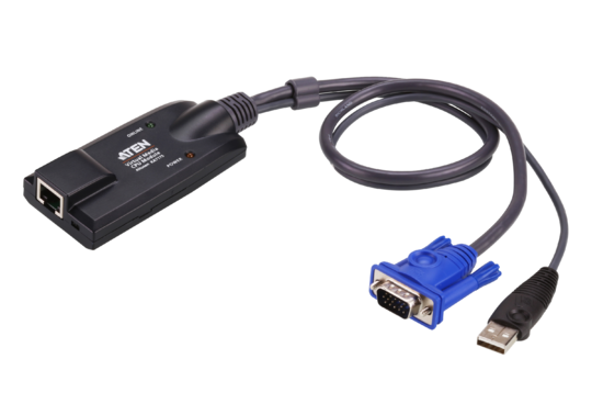 Адаптер Aten KVM для USB, VGA и поддержкой Virtual Media (1920x1200) KA7175-AX
