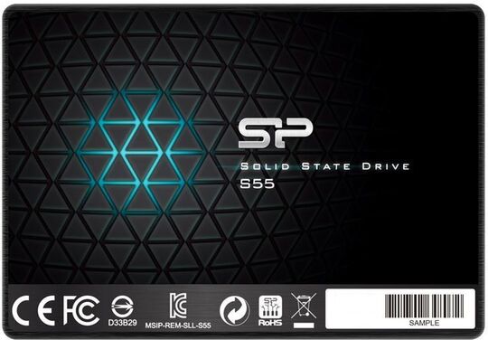 SSD-диск Silicon Power SSD 2.5" 120 Gb SATA III S55 (SP120GBSS3S55S25)