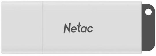 Флешка Netac 128GB U185 USB3.0 белый (NT03U185N-128G-30WH)