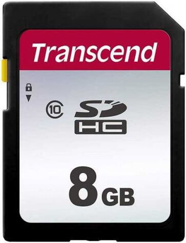 Карта памяти Transcend 8GB SDHC Class 10 UHS-I U1 R95, W45MB/s TS8GSDC300S
