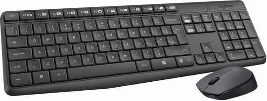 Клавиатура и мышь Logitech Wireless Desktop MK235 беспроводные (920-007948)