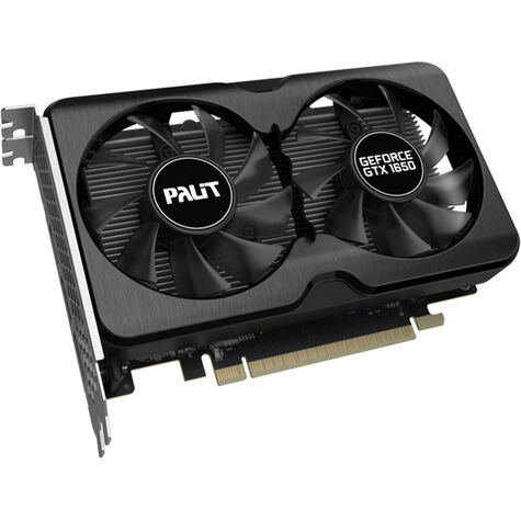Видеокарта Palit GeForce GTX 1650 OC 4Gb Gaming Pro Retail (NE6165001BG1-1175A)