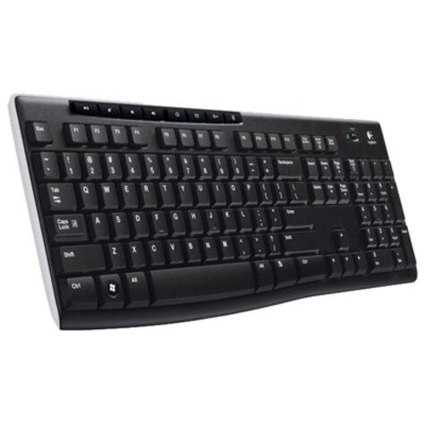 Клавиатура Logitech Wireless K270 Black 920-003757