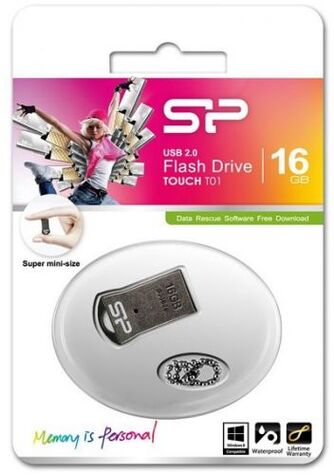 Флешка Silicon Power 16Gb Touch T01 USB2.0 SP016GBUF2T01V1K