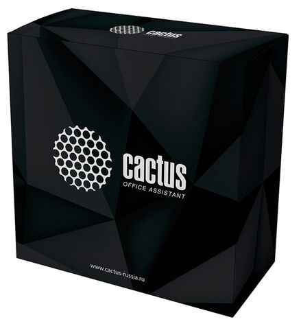 Пластик для принтера 3D Cactus CS-3D-PETG-750-BLACK PETG d1.75мм 0.75кг 1цв.