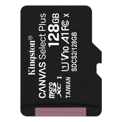Карта памяти (без адаптера) Kingston Canvas Select Plus 128GB (SDCS2/128GBSP)