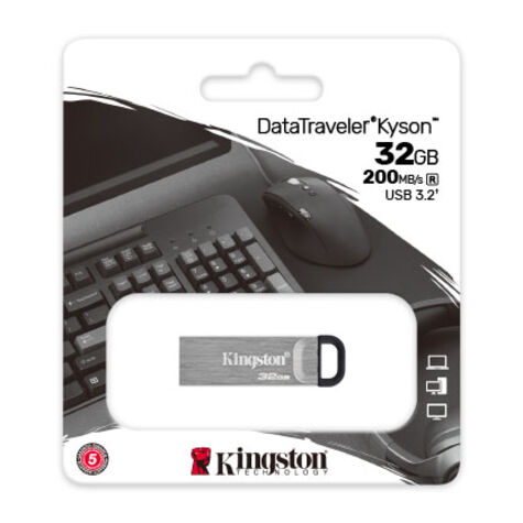 Флеш-накопитель Kingston DataTraveler Kyson 32GB (DTKN/32GB)