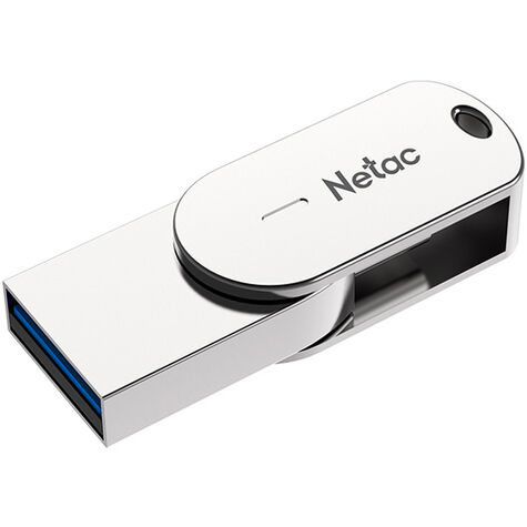 Флешка Netac 64GB U785C USB3.0+Type-C металл (NT03U785C-064G-30PN)