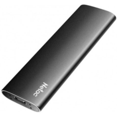 Внешний SSD-диск NeTac 500Gb External Z Slim USB 3.2 Black (NT01ZSLIM-500G-32BK)