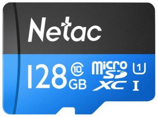 Карта памяти Netac 128GB SDXC P500 (NT02P500STN-128G-S)