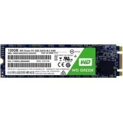 SSD-диск Western Digital 120 Gb M.2 2280 B&M 6Gb / s 3D TLC WDS120G2G0B