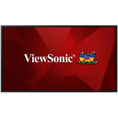 Панель ViewSonic CDE5520-W
