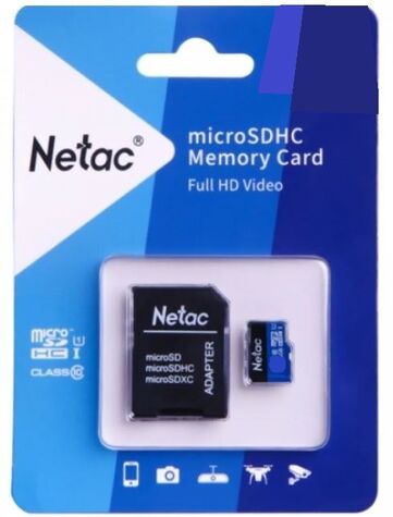 Карта памяти Netac 16GB MicroSDHC P500 (NT02P500STN-016G-R)