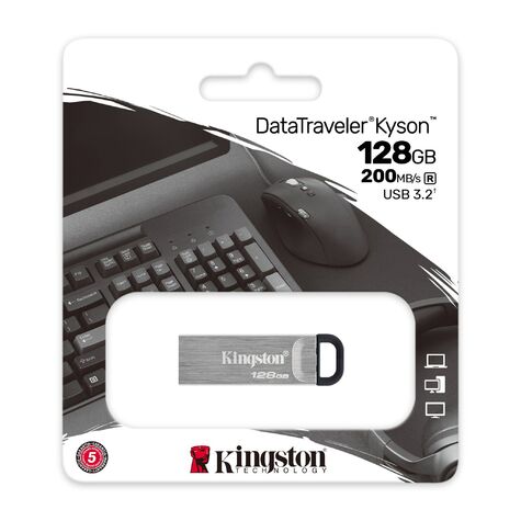 Флеш-накопитель Kingston DataTraveler Kyson 128GB (DTKN/128GB)