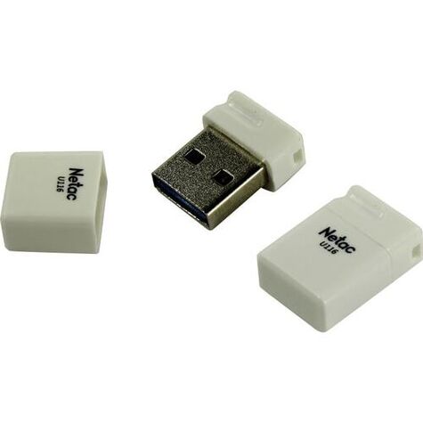 Флешка Netac 32GB U116 USB3.0 белый (NT03U116N-032G-30WH)