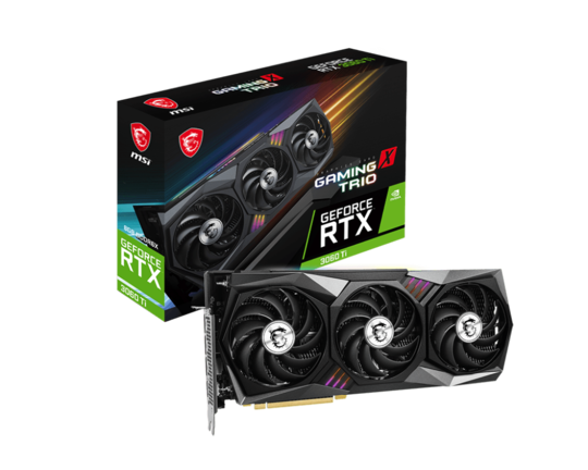 Видеокарта MSI GeForce RTX 3060 Ti GAMING X TRIO 8GD6X