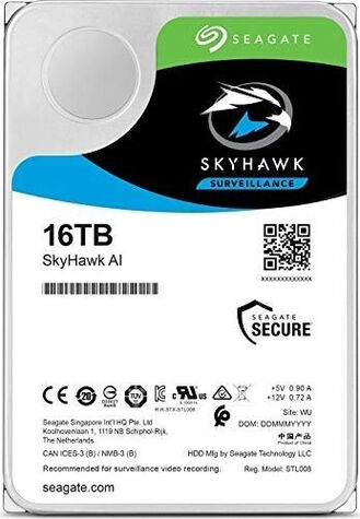 Жесткий диск Seagate SkyHawk Al Surveillance 16Tb 3.5" SATA III (ST16000VE002)